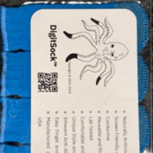 DigitSock - Unique Silver Fingers - Picture 5 of 6